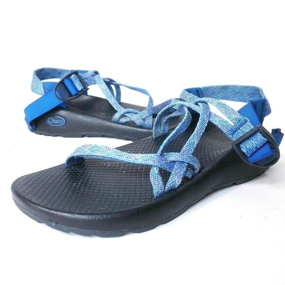 Chaco Sports Classic ZX1 Braid Blue Water Beach Sandals Womens Size 6 - Picture 1 of 9
